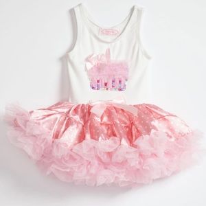Popatu Cupcake First Birthday Tutu 12M
